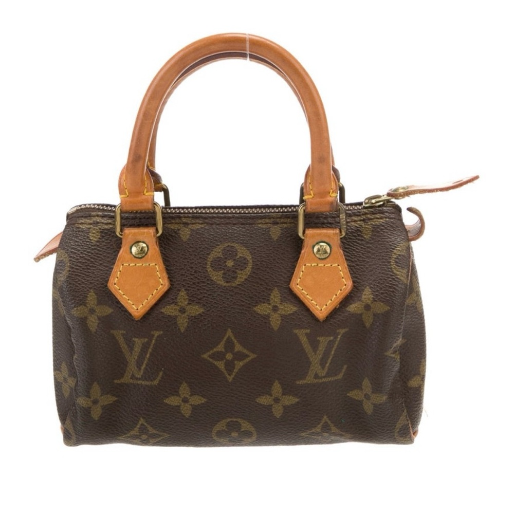 Vintage Louis Vuitton Mini Sac HL Brown Monogram Bag
